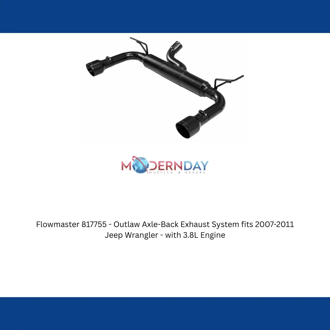 2007-2011 Ram Axle-Back Exhaust Flowmaster Stainless Steel